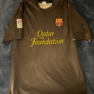 Black Barcelona Boys  Shirt